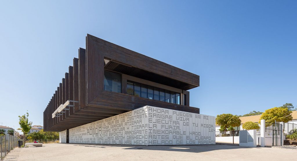 fotografia arquitectura biblioteca ronda lolo mestanza malaga